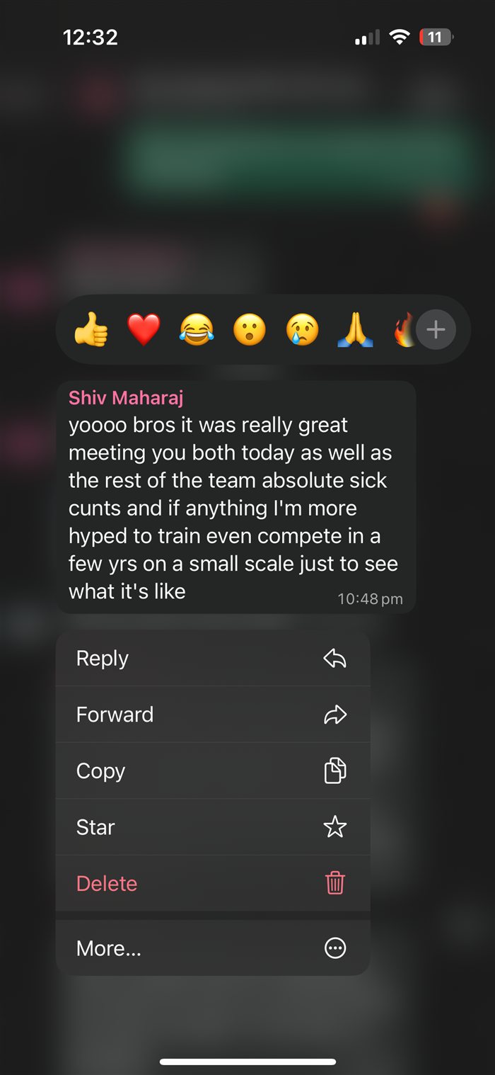 Client message